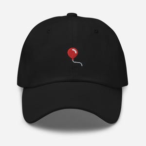 Gorra de béisbol bordada / Gorra de globo roja
