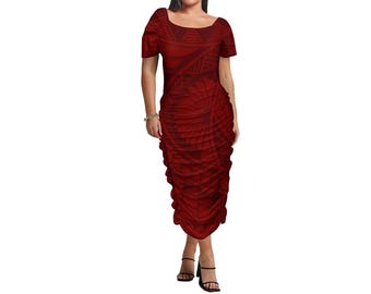 Womens Dresses Plus Size Polynesian Dresses Polynesian Dress For Women Maxi  Dresses Puletasi Dominican