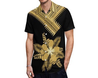 Custom print Polynesian shirt