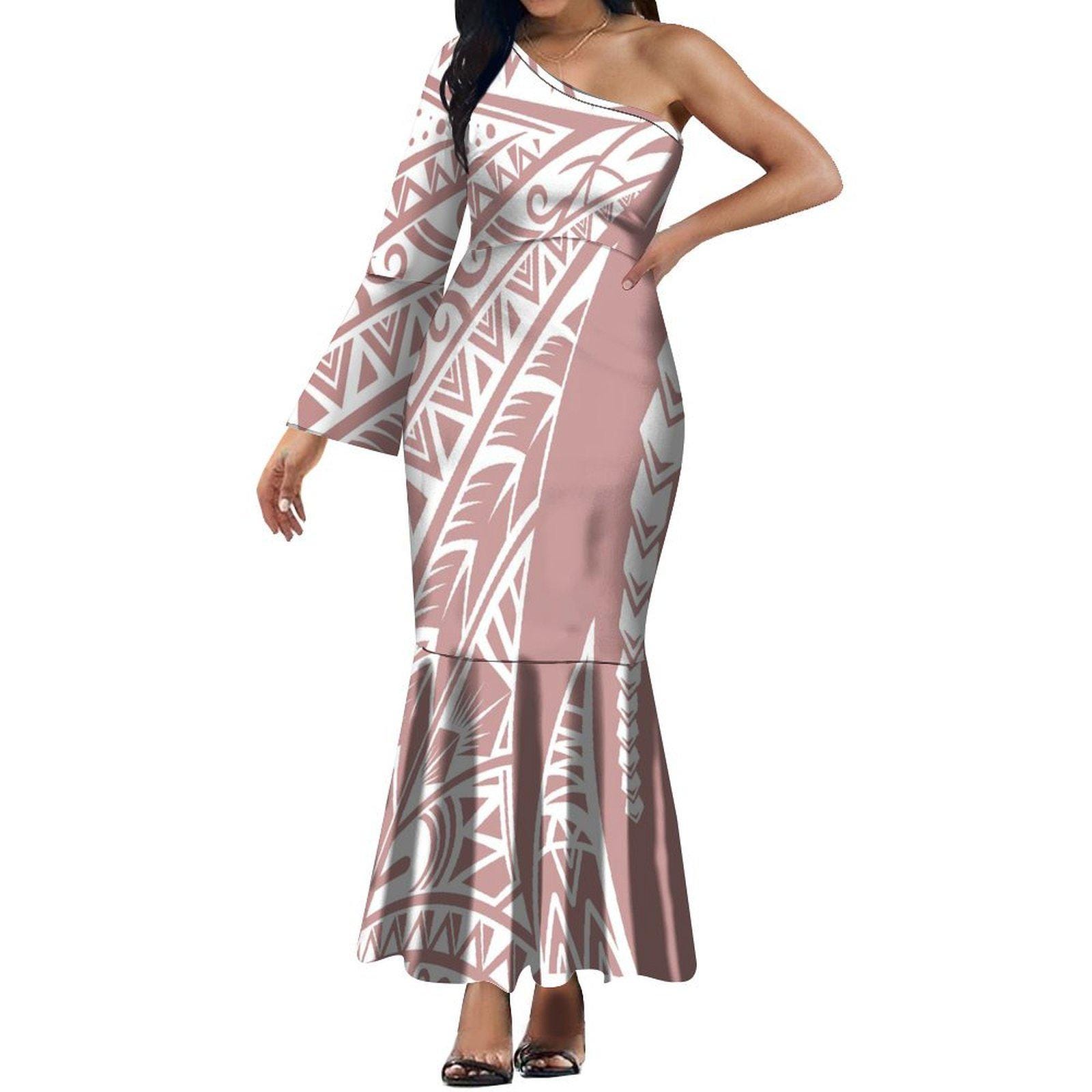 samoan bridesmaid dresses Tahiano elei gowns for bridesmaids