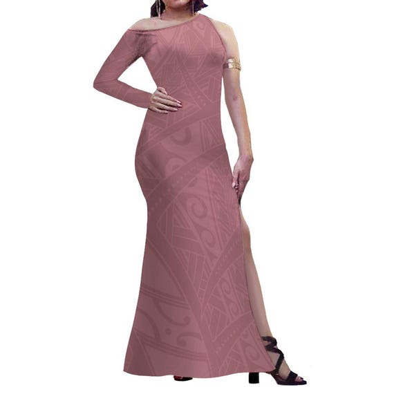 one shoulder ethnic dress for women Black One Shoulder Dress For Women