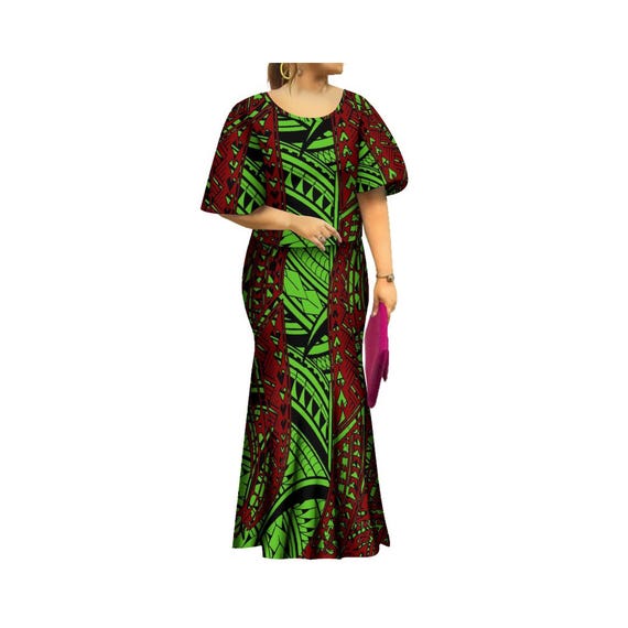 white christmas dresses Tala Fiafia Puletasi Design Size 14 – Johlei20