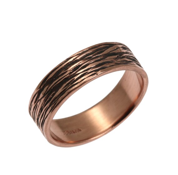 Mens Copper Wedding Band Wedding Designing