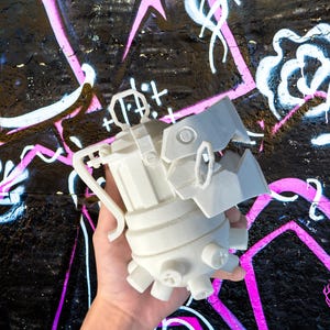 Jinx Mechanical Chomper - League of Legends: Arcane l RAW Print
