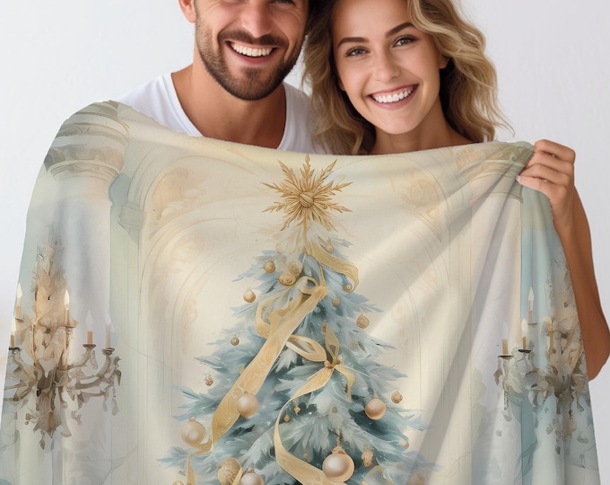 Christmas Tree Blanket: Holiday Cozy Throw, Home Decor