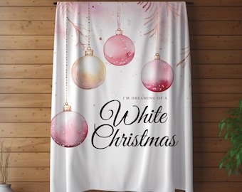 Christmas Ornament Blanket: Cozy Holiday Throw