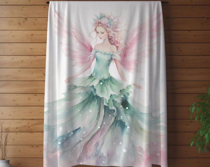 Christmas Angel Blanket: Cozy Holiday Minky Throw