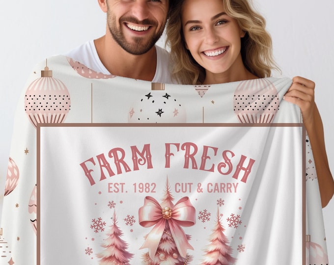 Christmas Tree Blanket: Holiday Cozy Throw, Winter Decor