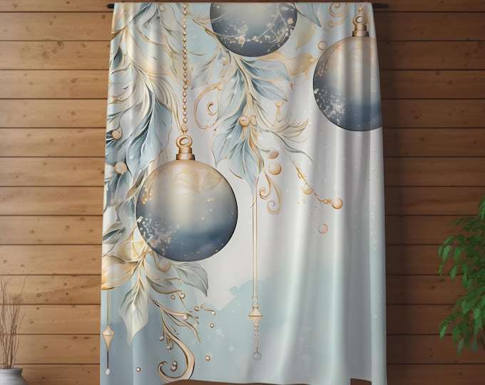 Christmas Ornament Blanket: Holiday Festive Decor Soft Throw