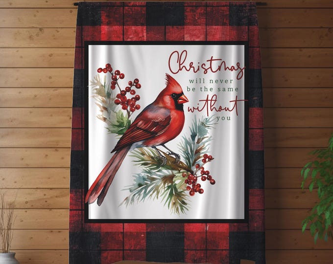 Christmas Cardinal Blanket: Holiday Cozy Throw