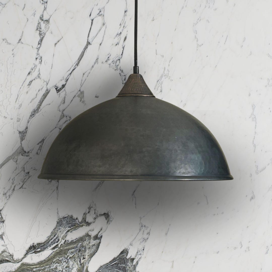 Visual Reference: New Model Dark Copper Pendant Light Modern Rustic Lighting Handcrafted