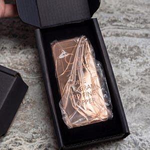 1kg Pure Copper Ingot Bar – 99.9% Fine Investment Metal (Certificate Included) image 2
