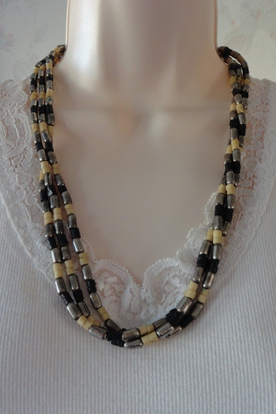 Vintage Native American OLD Southwestern Necklace… - image 2