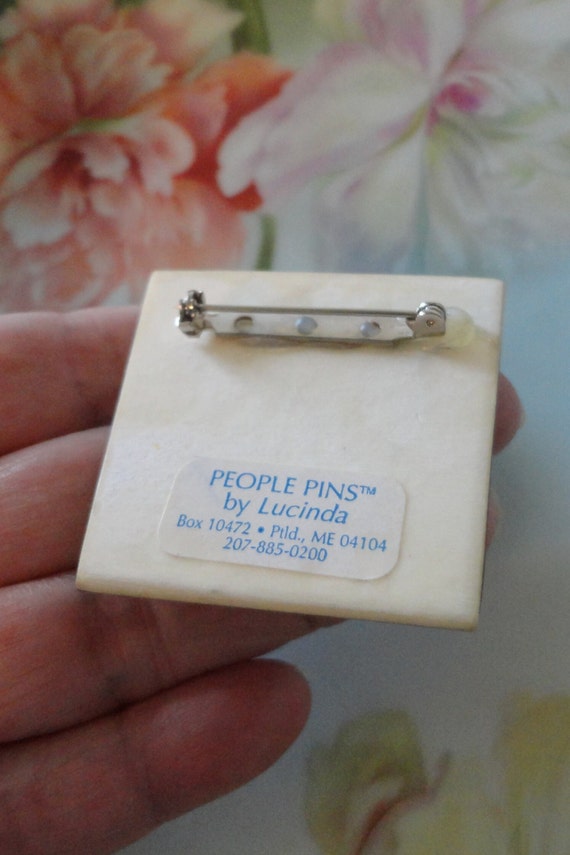 Vintage "People Pins by Lucinda" Brooch Pin Colle… - image 4