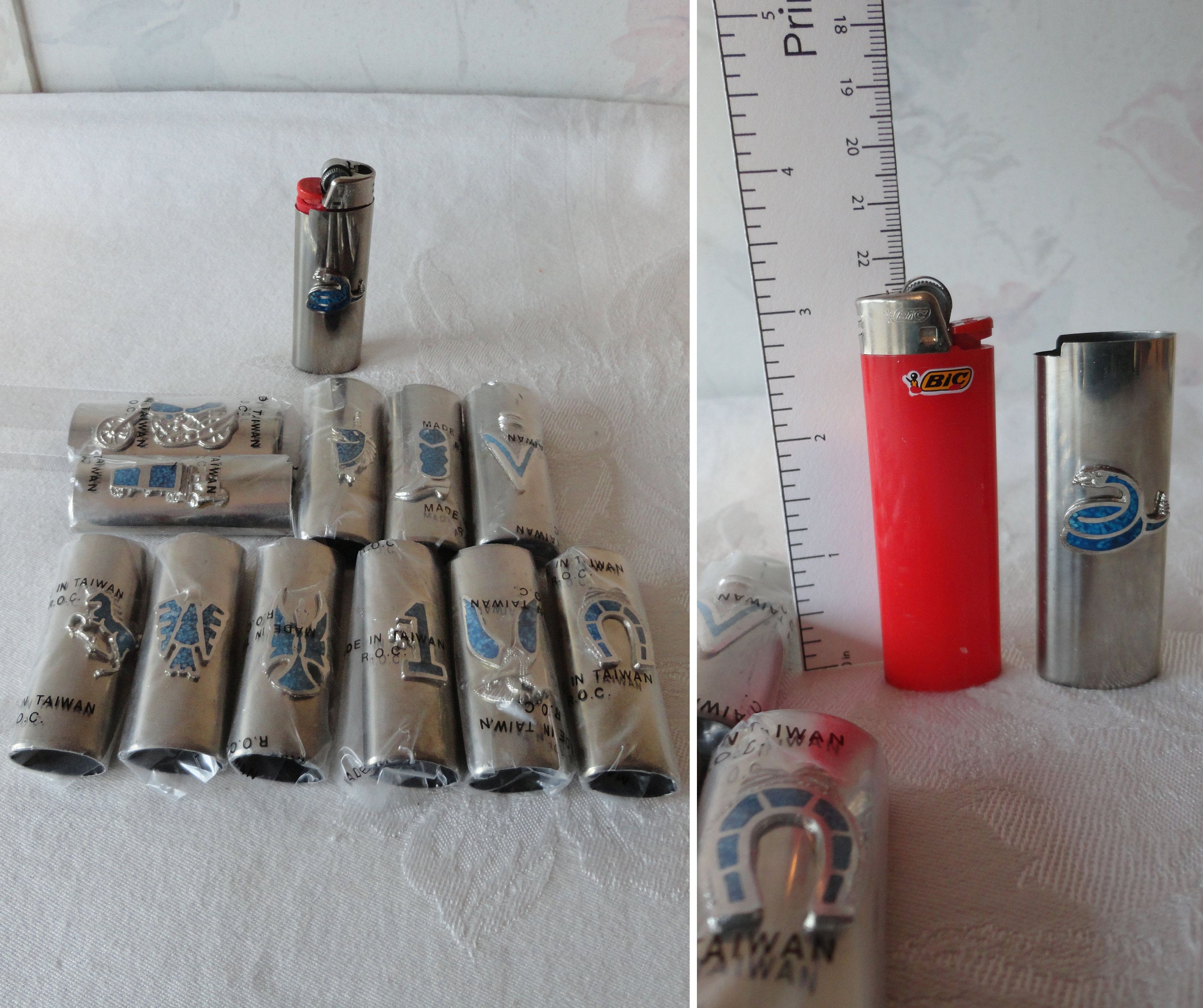 Metal bic lighter case - Etsy 日本