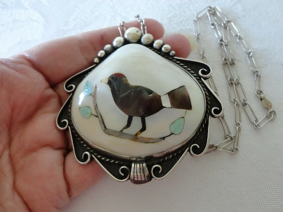 Best Dennis Ramone Vintage Navajo Inlay Turquoise Sterling Silver Bracelet Best Dennis Ramone Vintage Navajo Inlay Turquoise Sterling Silver Bracelet