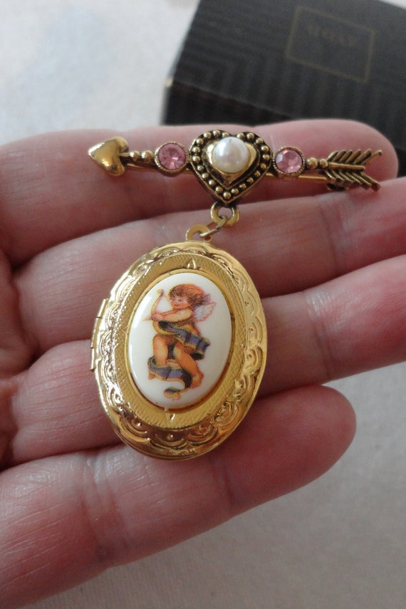 NOS Avon 1995 "Cherished Moments Locket" NEW Old … - image 5