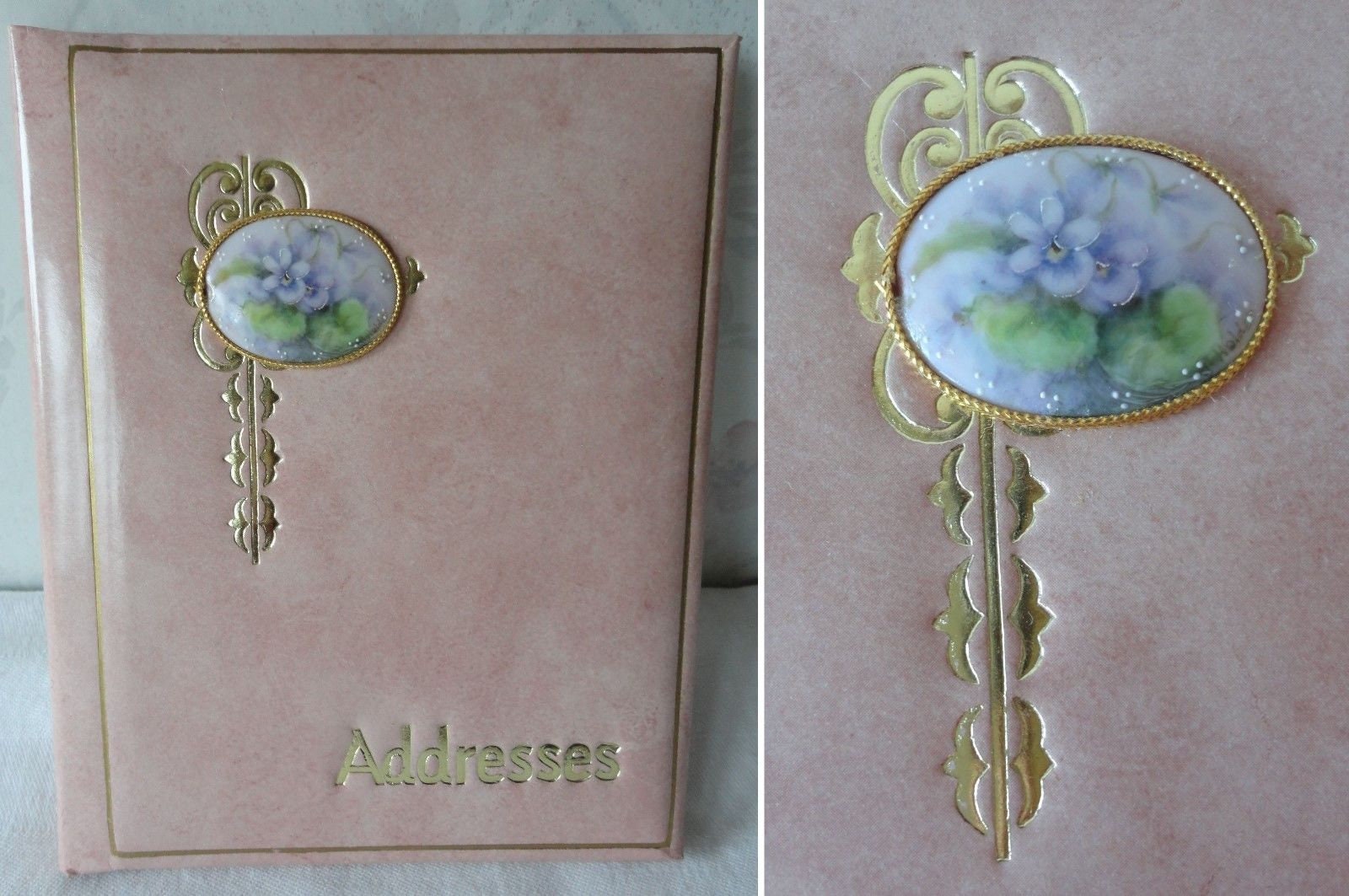 UNUSED Vintage Address Book by Springfield Photo Mount Co Etsy