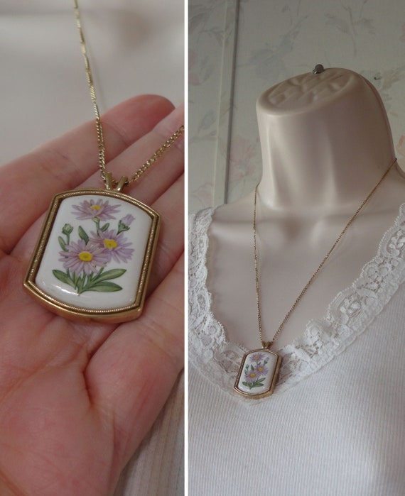 Rare Vintage Avon 1980 "Floral Heritage" Porcelain