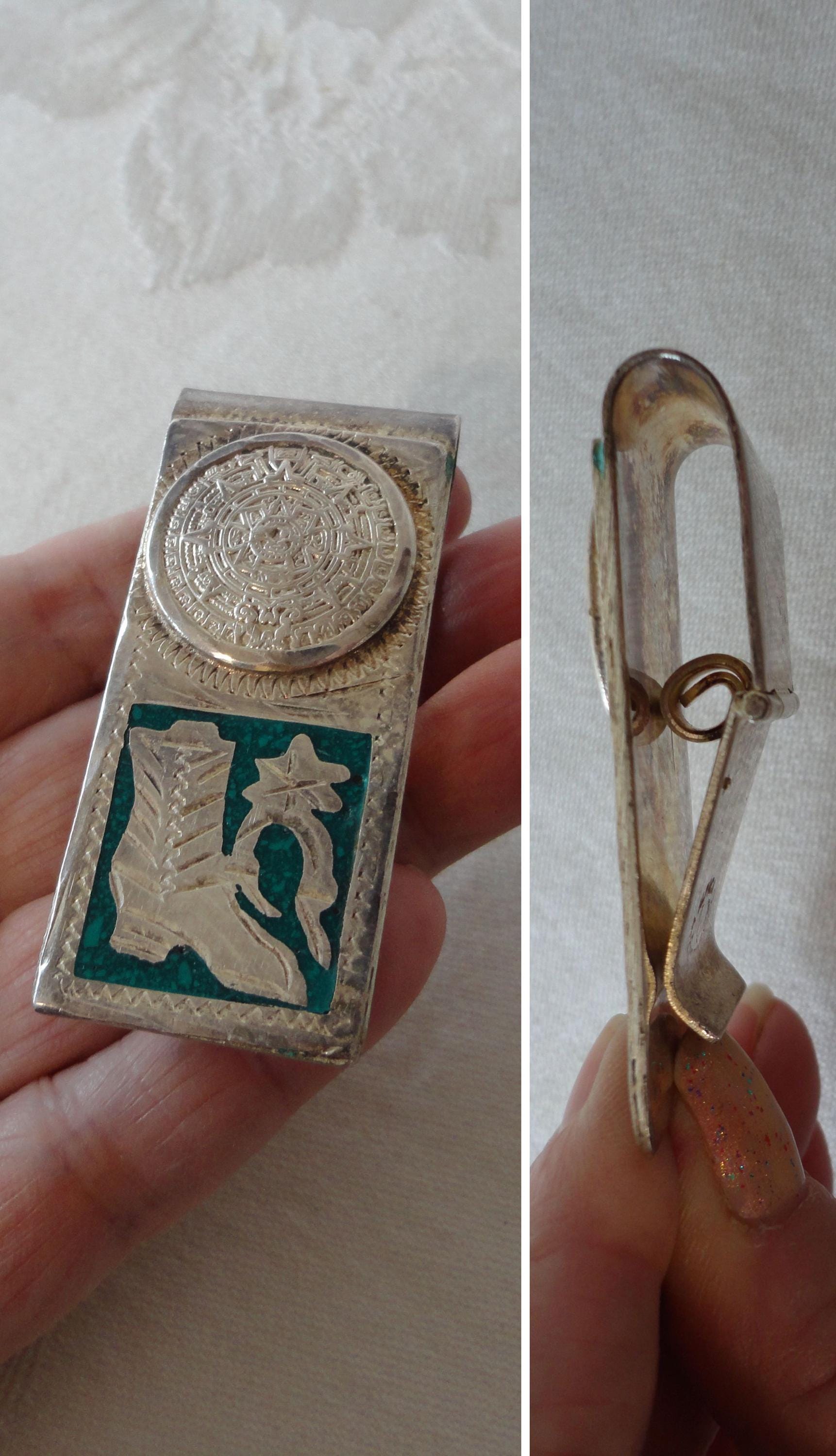 小物 vintage silver800 money clip Vintage Tiffany Co Sterling Silver 1837 Heavy Money Clip w