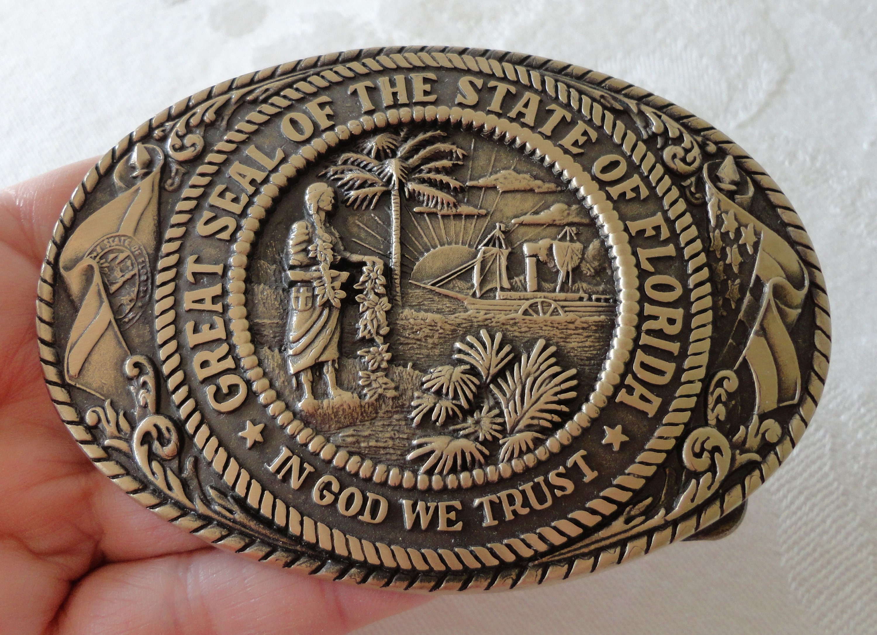 AO Mason Florida Trophy Buckle