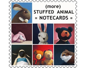 Note Card 3-pack Stuffed Animals