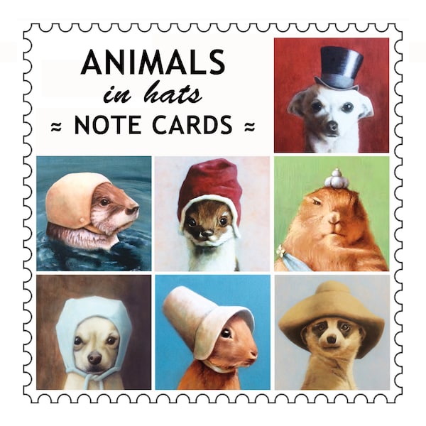 Carte de note 3-pack HATS