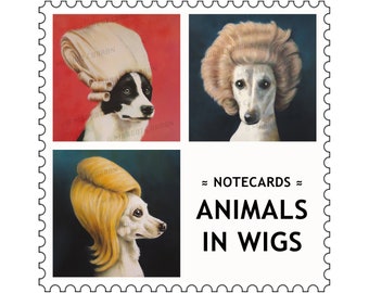 Note Card 3-pack WIGS