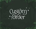 Custom order product logo
