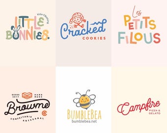 I Will Create Custom Logo Design for your Business Logo Creation Logo Design Custom For Business Professional Bold Bubbly Custom Logo Maker