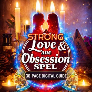 Love Guide Ritual Kit | Strong Love Obsession Release | 30 Page Digital Ritual Guide | Manifestation and Reflection PDF