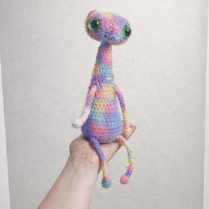 Floppy Cat Toy Crochet Pattern | Amigurumi Cat Plush Pattern | DIY Cat Toy