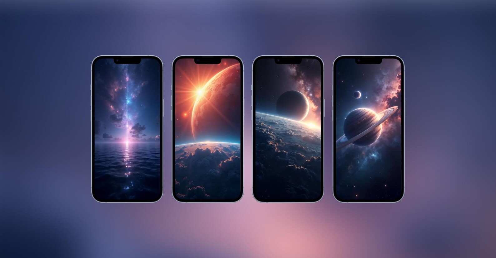 Cosmic Wonders Mobile Wallpaper Pack 8 Breathtaking Cosmic and Galactic ...