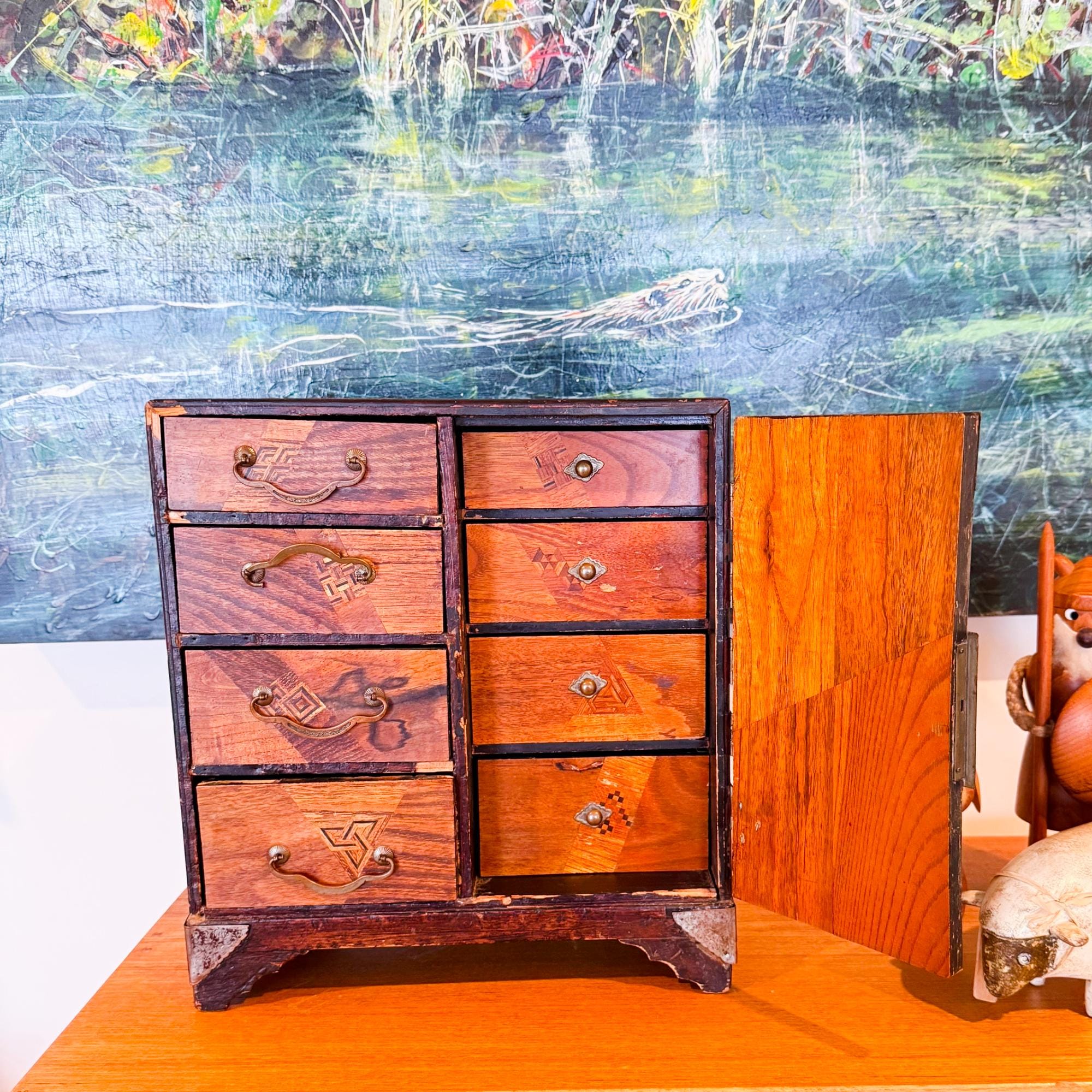木製彫刻パーティション Japanese Parquetry - Etsy