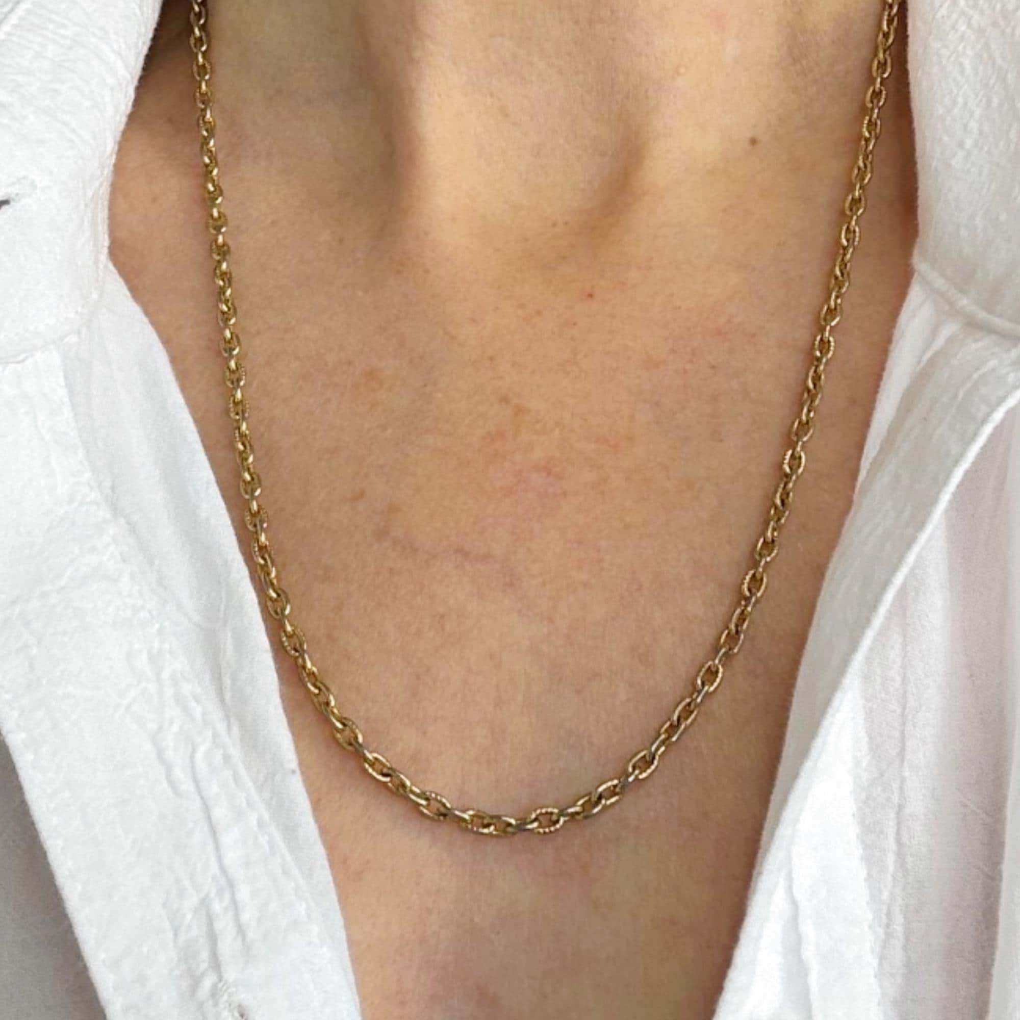 70s gold filled necklace - Etsy 日本