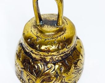 ヴィンテージ真鍮ベル / 古い真鍮ベル / 金属ベル / インテリア