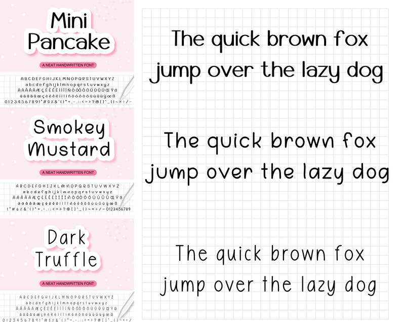 Ipad Note Font Font Bundle for iPad Notes | Handwritten Script + Minimal Fonts for ...