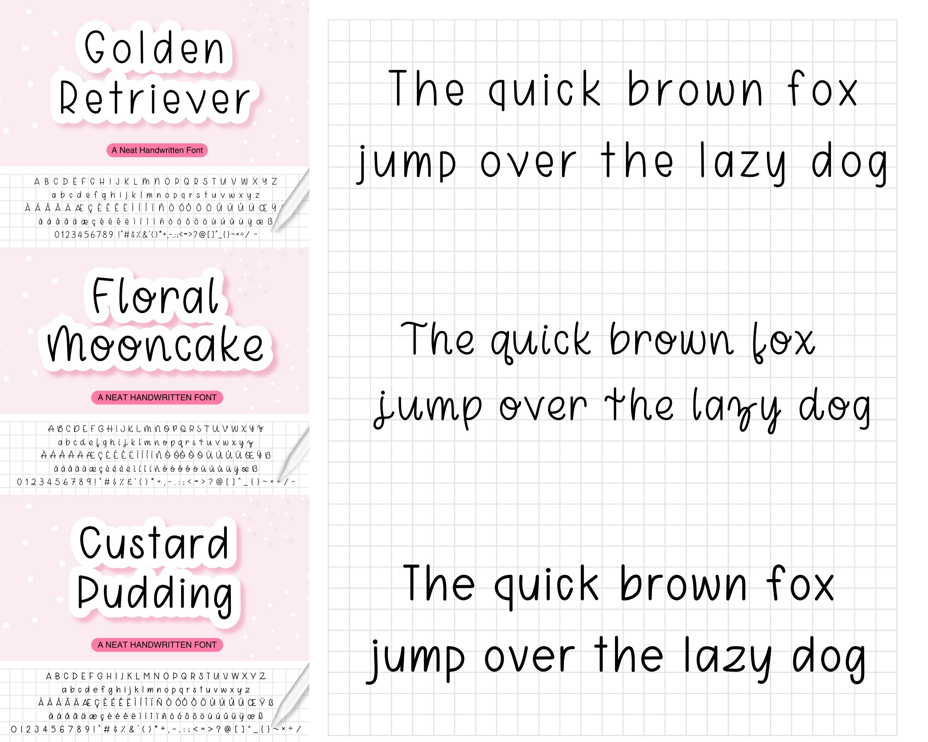 Ipad Note Font Font Bundle for iPad Notes | Handwritten Script + Minimal Fonts for ...