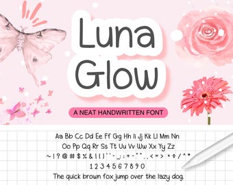 Neat Handwritten Font for iPad Notes | Modern Minimal Script for Digital Planning and GoodNotes