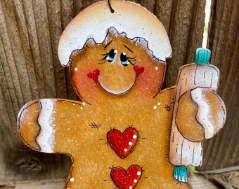 NEW 2024 - Gingerbread Baker Ornament