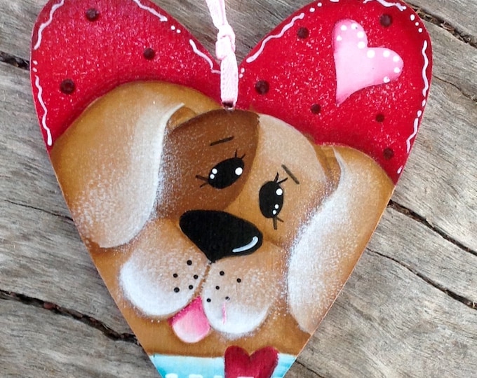 Puppy Love Ornament Etsy