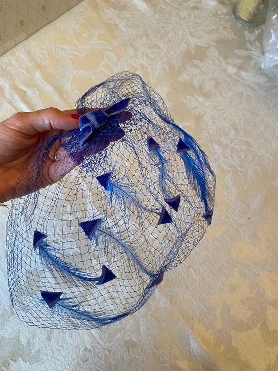 VINTAGE Mint Condition Veil Hat In original packa… - image 6