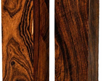 Desert Ironwood Lumber Turning Blanks - Exotic Hardwood Block for Woodworking, Carving & DIY Crafts  - 8 x 2 x 2 inches - Pack of 2