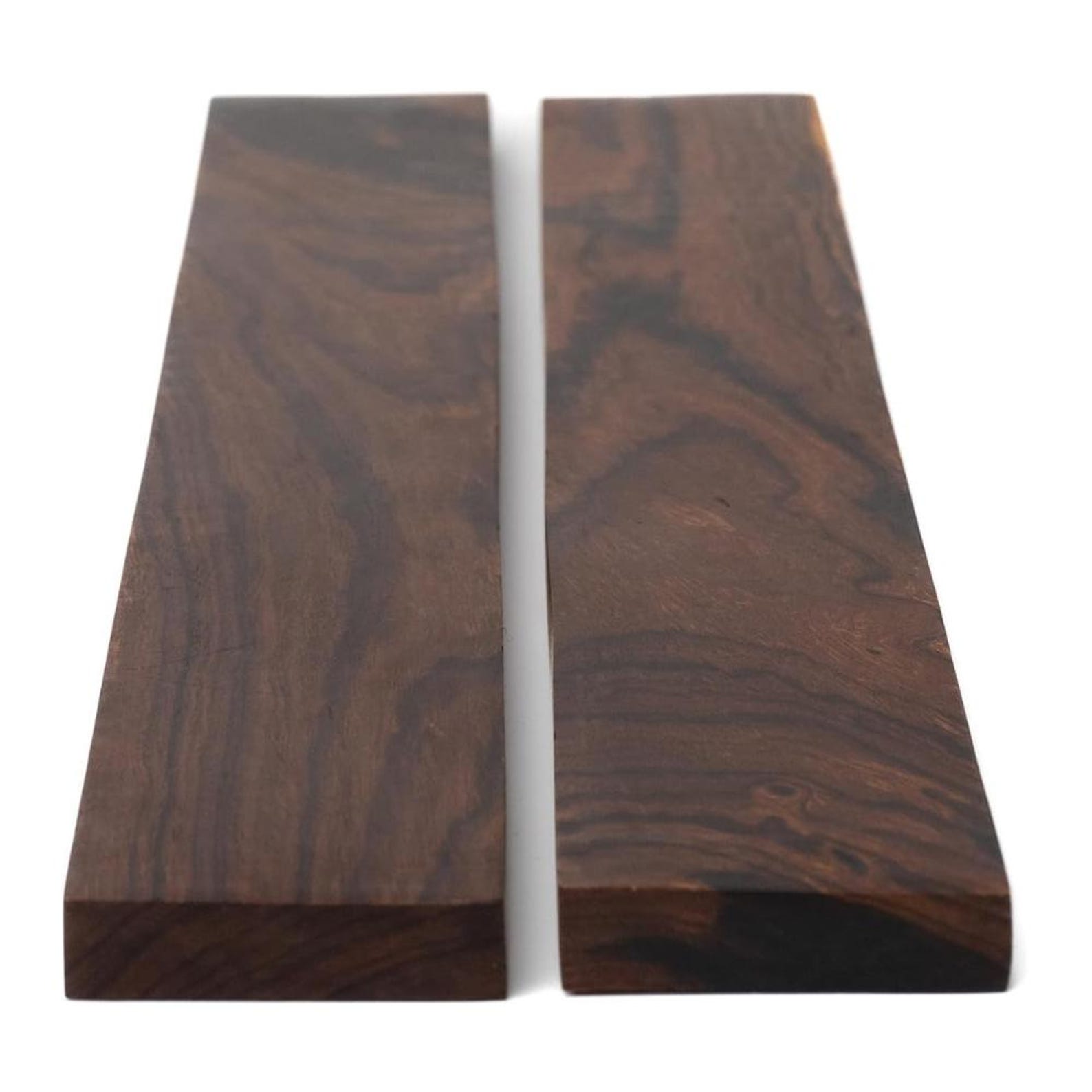 Bookmatched Ironwood Knife Handle Scales – Natural Wood Knife Scales ...