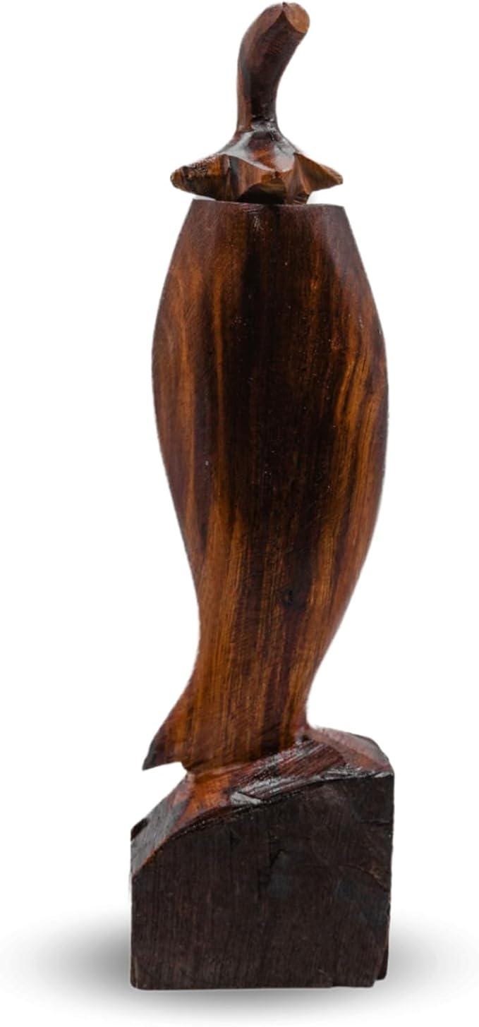 Ironwood Pepper Grinder – Manual Spice Grinder & Chili Pepper Mill, Salt Grinder, Herb Crusher Handmade Wooden Grinder for Chiltepin Pepper