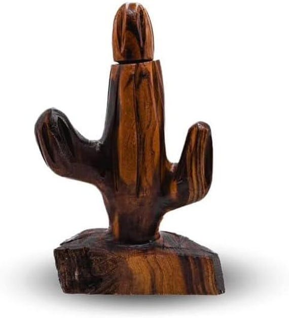 IECAP LLC Ironwood Pepper Grinder – Manual Spice Grinder & Chili Pepper Mill, Salt Grinder, Handmade Pepper Mill Grinder