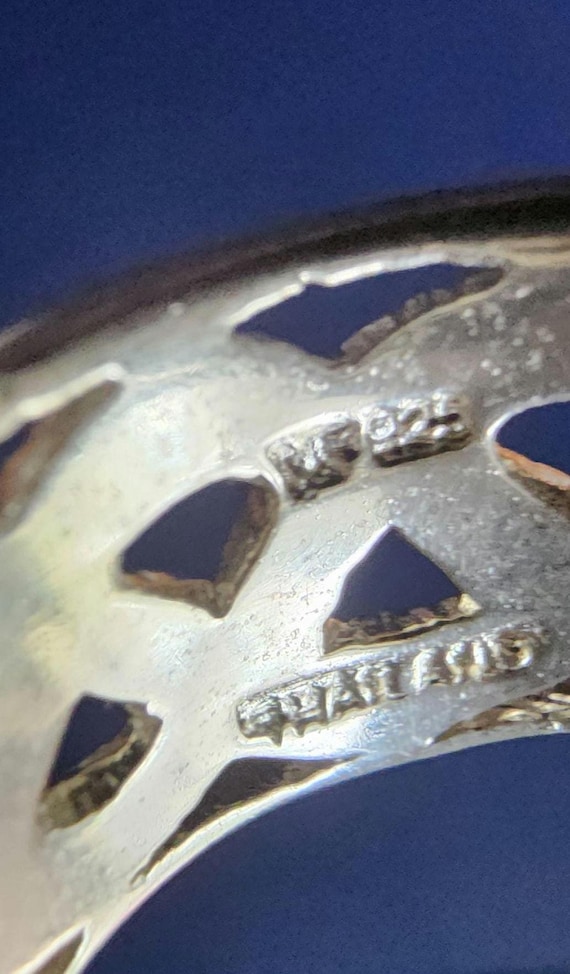 Ring:  Celtic Knot Sterling Silver. Wide - image 6