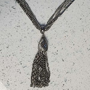 CORO Multi-chain Tassel Necklace