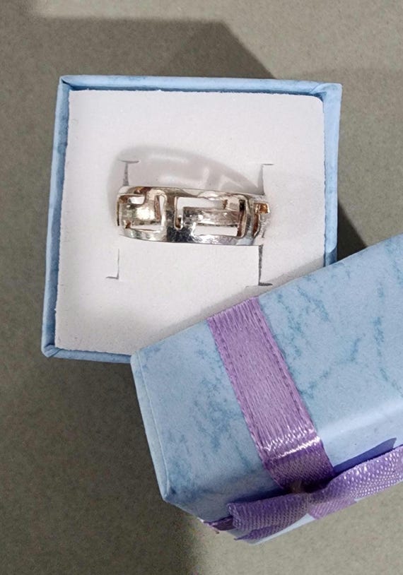 Hammered Sterling Silver Hammered Ring