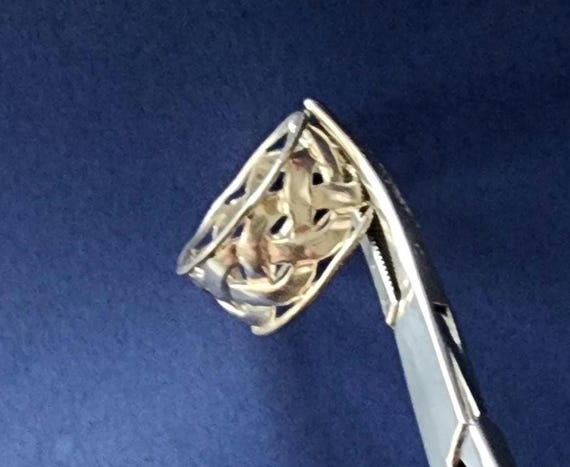 Ring:  Celtic Knot Sterling Silver. Wide - image 2